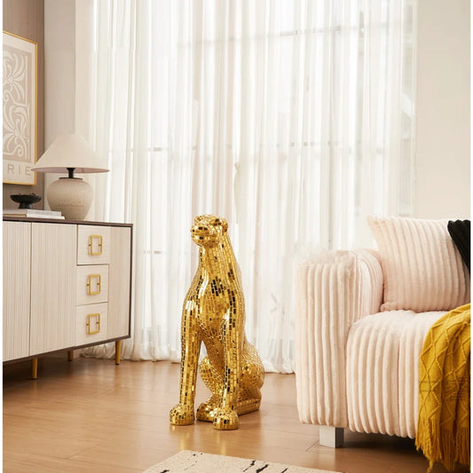 31.25" SITTING PANTHER